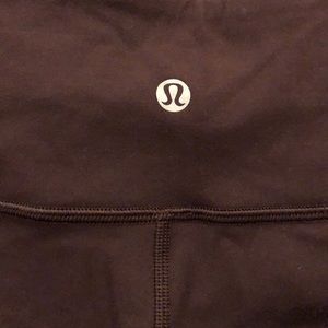 Lululemon leggings BURGANDY